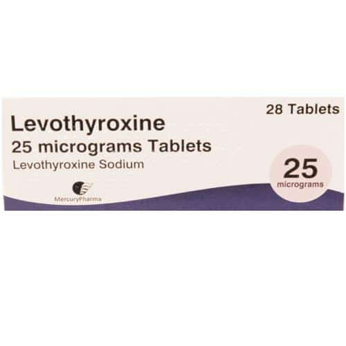 Levothryroxine Tablets 25 Micrograms