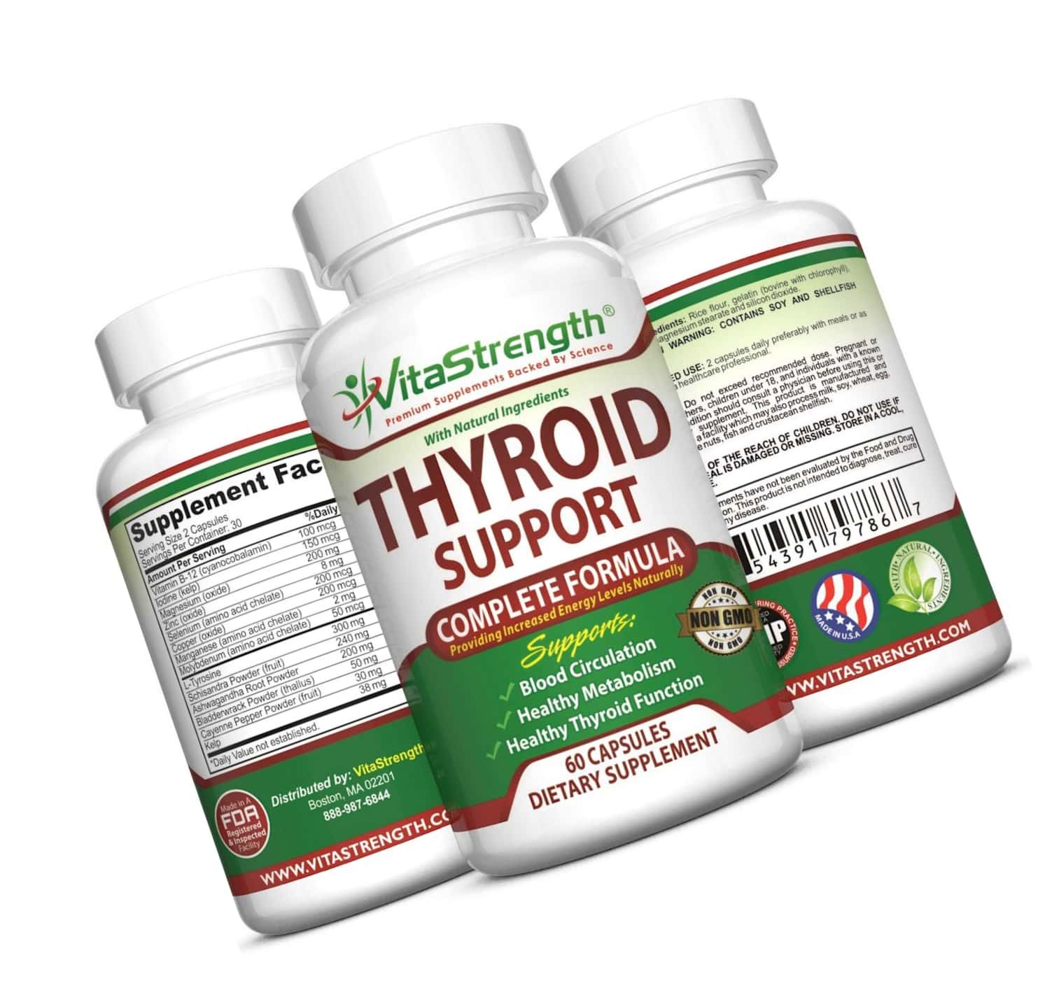 Thyroid Support Supplement Weight Loss and amp  Improve Energy Natural ...